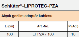 Schlüter-LIPROTEC-PZA