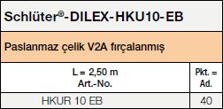 Schlüter®- DILEX-HKU-EB