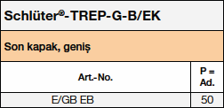 Schlüter-TREP-G-B/KB