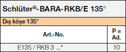 Schlüter®-BARA-RKB/E