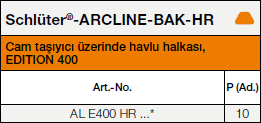 Schlüter®-ARCLINE-BAK-HR