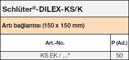 Schlüter®-DILEX-KS/K