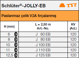 Schlüter®-JOLLY-EB