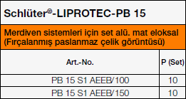 Schlüter®-LIPROTEC-PB 15