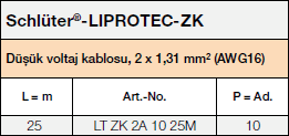 Schlüter®-LIPROTEC-ZK