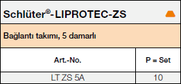 Schlüter®-LIPROTEC-ZS 5