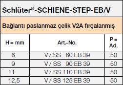 Schlüter®-SCHIENE-STEP-EB/V