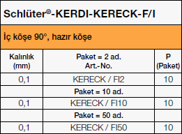 KERDI-KERECK-F/I