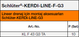 Schlüter-KERDI-LINE-F-G3